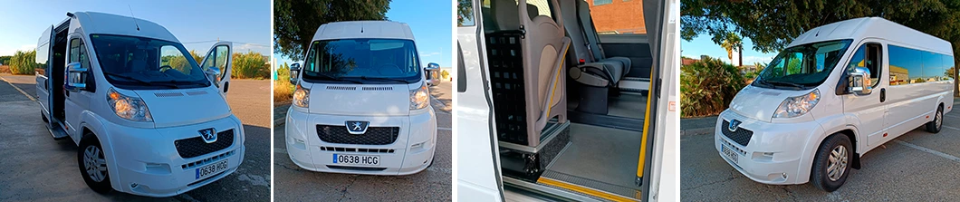 Vehicles for airport transfers in Mallorca